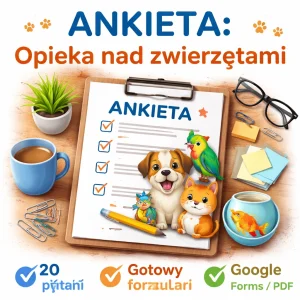 Ankieta - Opieka Nad Zwierzętami | Arnold Basiński - Psycholog i Programista